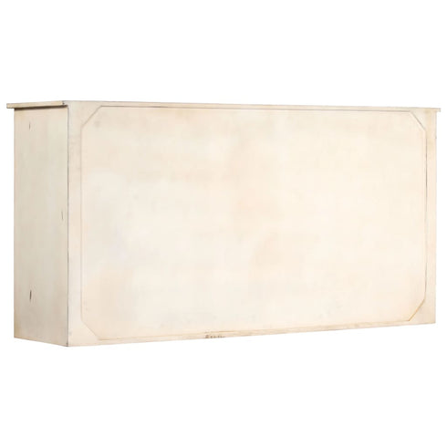 Rustika Rowe -  Sideboard White 160x40x80 cm Solid Mango Wood